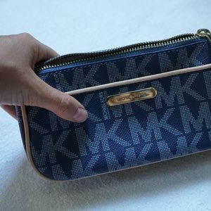 Michael Kors monogrammed clutch
